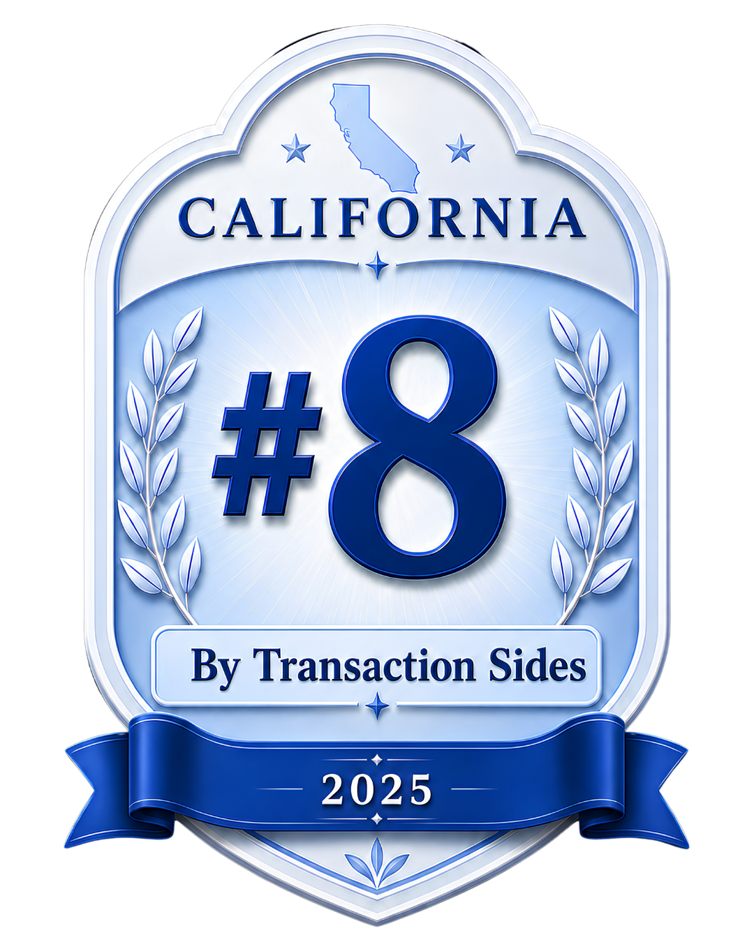 RealTrends Verified: California #8 in Transaction Sides 2025