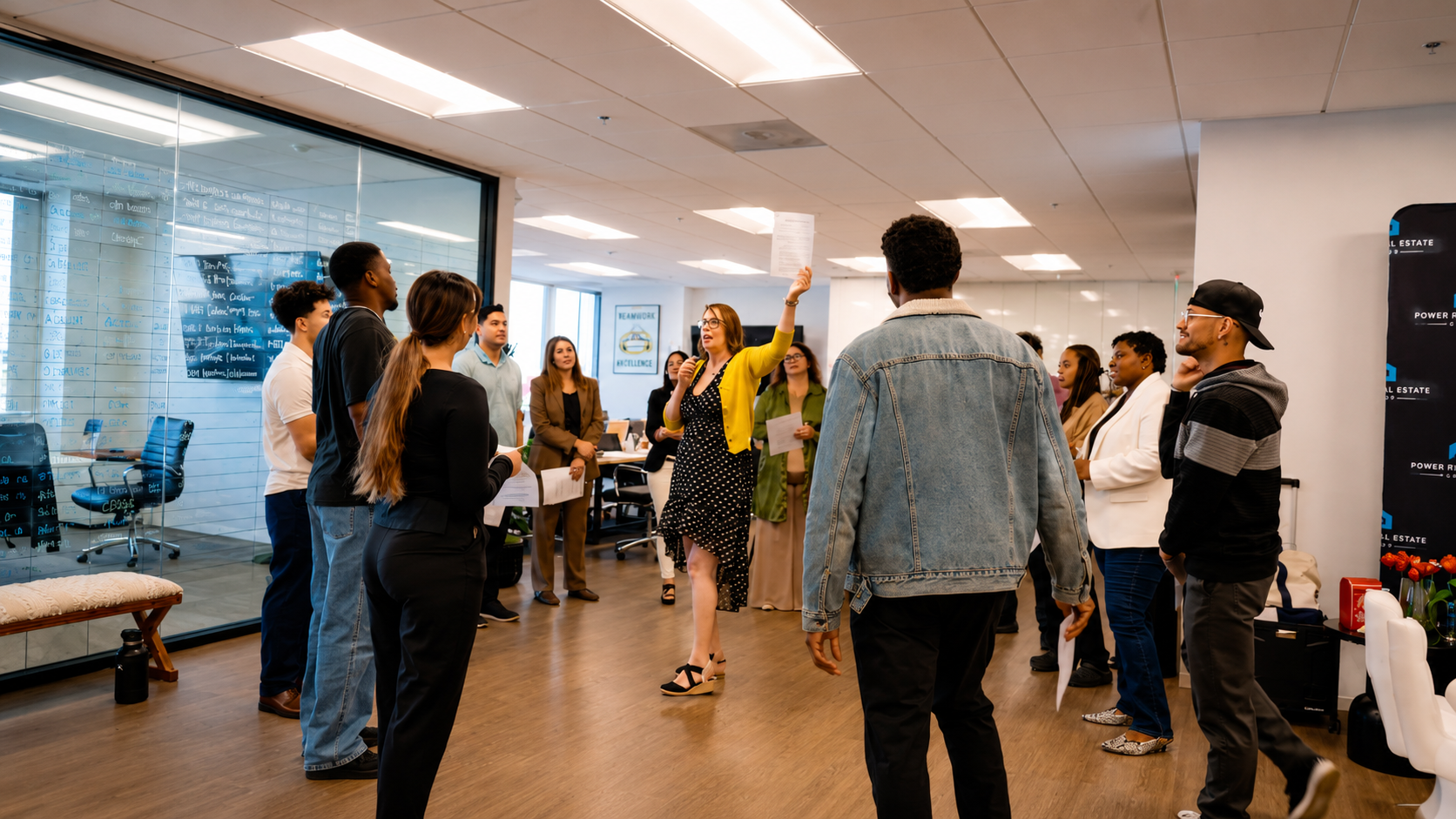 Power agents training conversations