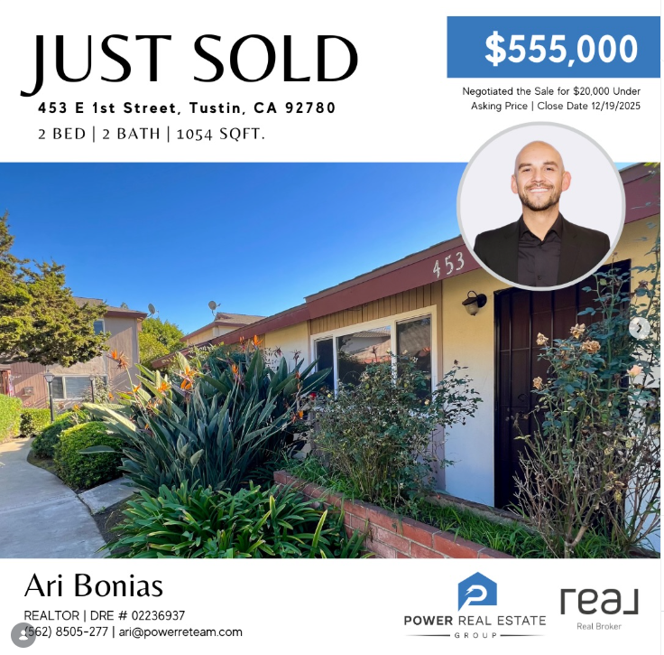 Power sold-home Instagram post
