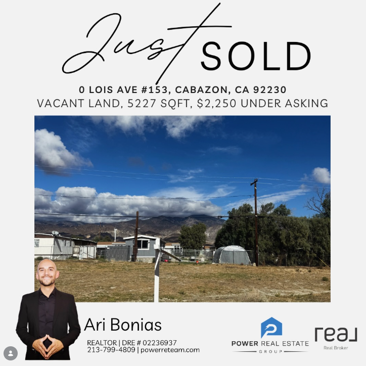 Power sold-home Instagram post